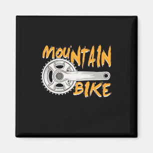 Mountainbike Art Magnet