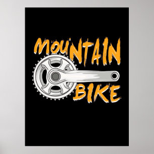 Mountainbike Art Poster
