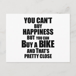 Mountainbike Bike Radfahren Biker Geschenk Postkarte