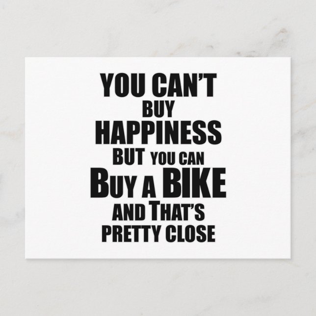 Mountainbike Bike Radfahren Biker Geschenk Postkarte (Vorderseite)
