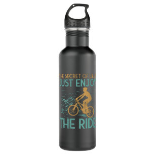 Mountainbike Biker Edelstahlflasche