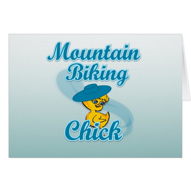 Mountainbike Chick #3 (Vorderseite (Horizontal))