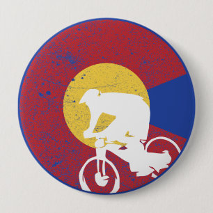 Mountainbike Colorado Button