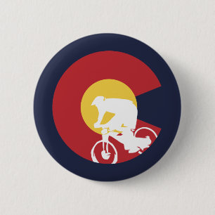 Mountainbike Colorado Button