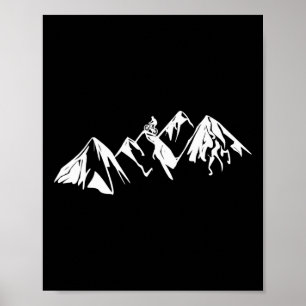 Mountainbike Colorado Mtb Radfahren Fahren Trails Poster