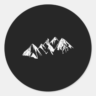 Mountainbike Colorado Mtb Radfahren Fahren Trails Runder Aufkleber