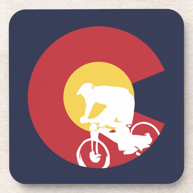Mountainbike Colorado Untersetzer (Vorderseite)