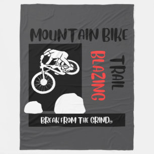 Mountainbike-Decke Fleecedecke