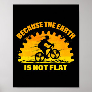Mountainbike-Design für Radfahrer Fahrrad-Tour Poster