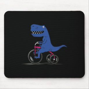 Mountainbike-Dinosaurier . Mtb-Radtouren-Shirt Mousepad