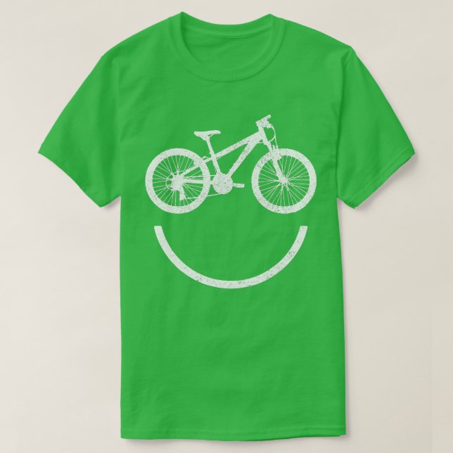 Mountainbike Downhill Biken MB Funny Biker Geschen T-Shirt (Design vorne)