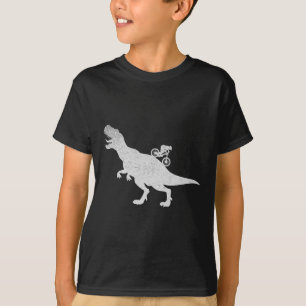 Mountainbike Downhill-Fahrrad Cyclist T-Rex Radfah T-Shirt