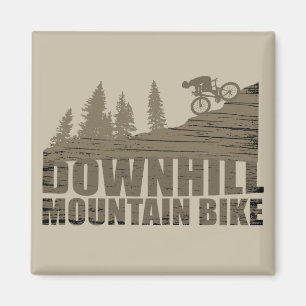 Mountainbike Downhill Magnet