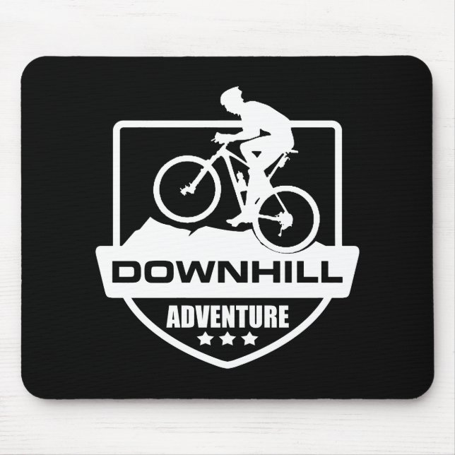 Mountainbike Downhill Mousepad (Vorne)