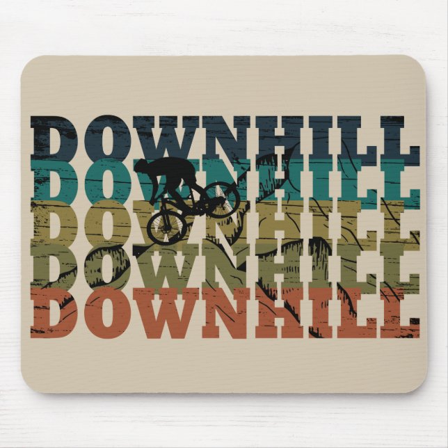 Mountainbike Downhill Mousepad (Vorne)