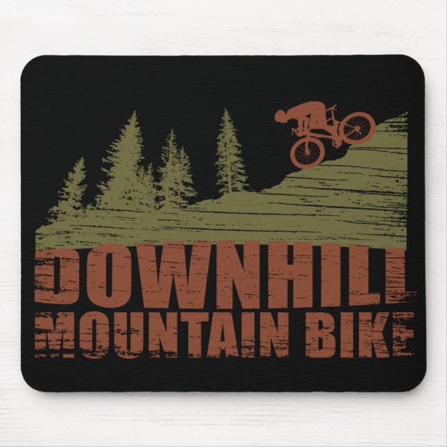 Mountainbike Downhill Mousepad (Vorne)