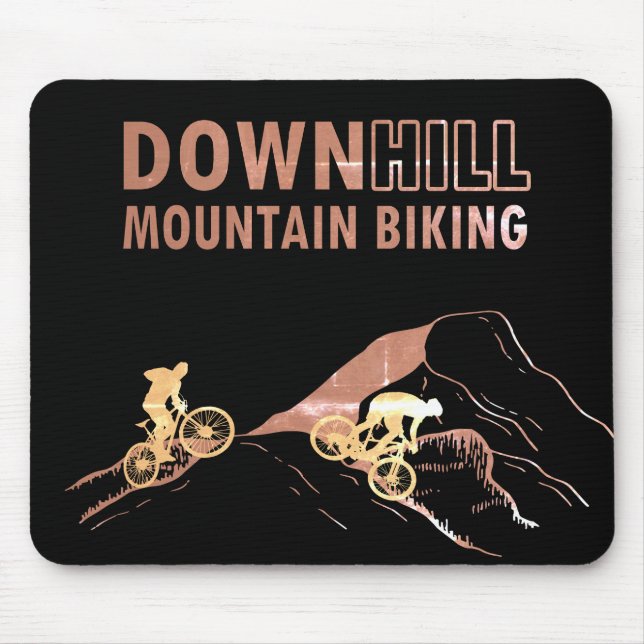 Mountainbike Downhill Mousepad (Vorne)