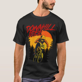 Mountainbike Downhill Rad Rad MTB Fema T-Shirt