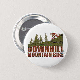 Mountainbike-Downhill Vintag Button