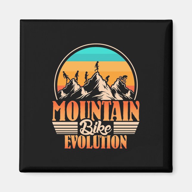Mountainbike-Evolution Magnet (Vorne)