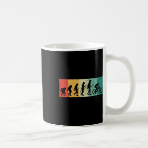 Mountainbike-Fahrer Mtb-Radsportler Evolution Abwä Kaffeetasse