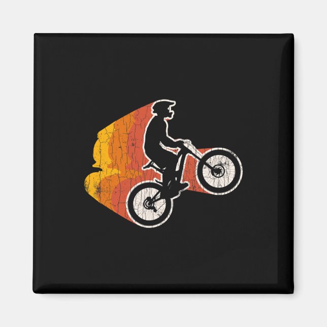 Mountainbike-Fahrrad-Geschenk _2 Magnet (Vorne)