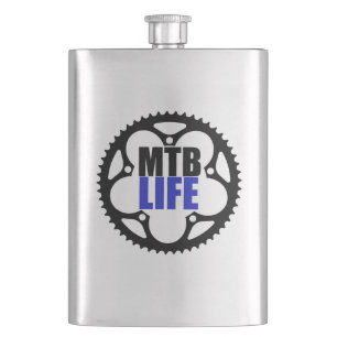 Mountainbike Flachmann