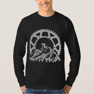 Mountainbike Gear Retro Vintages MTB Fahrrad T-Shirt