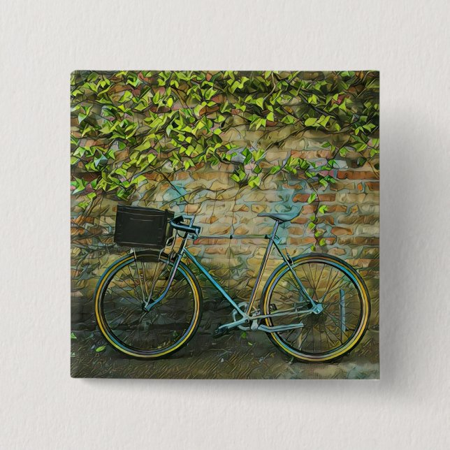 Mountainbike-Geschenk Button (Vorderseite)