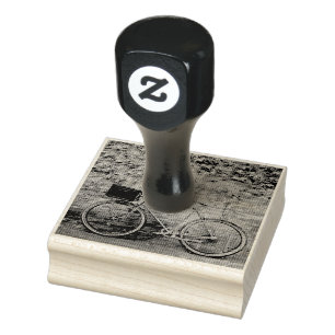 Mountainbike-Geschenk Gummistempel