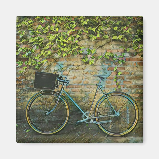 Mountainbike-Geschenk Magnet (Vorne)