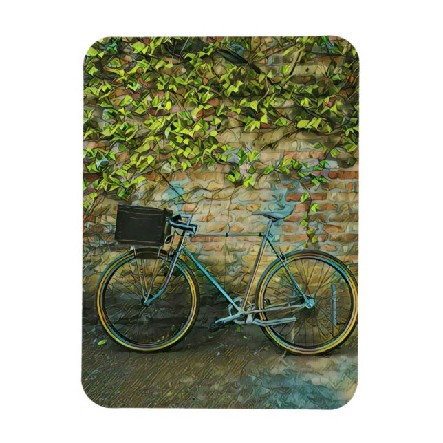 Mountainbike-Geschenk Magnet (Vertikal)
