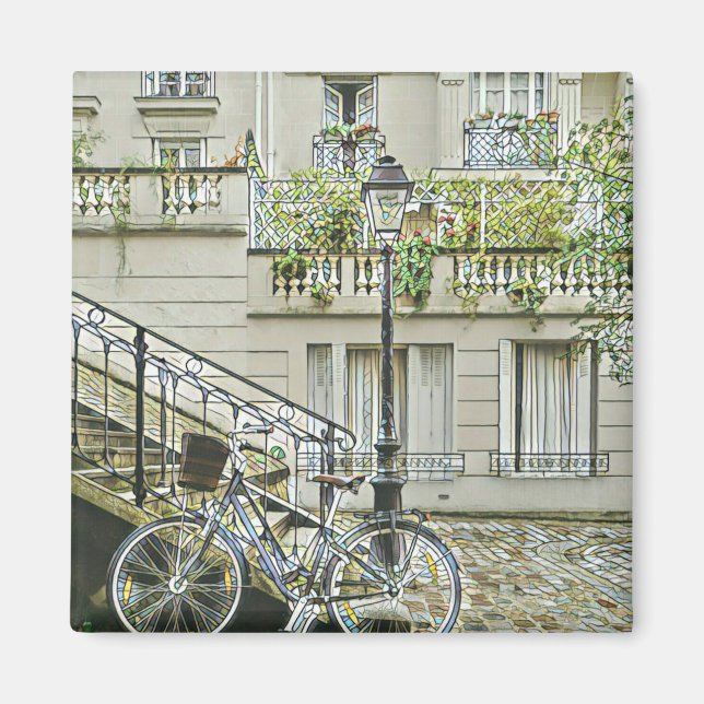 Mountainbike-Geschenke Magnet (Vorne)