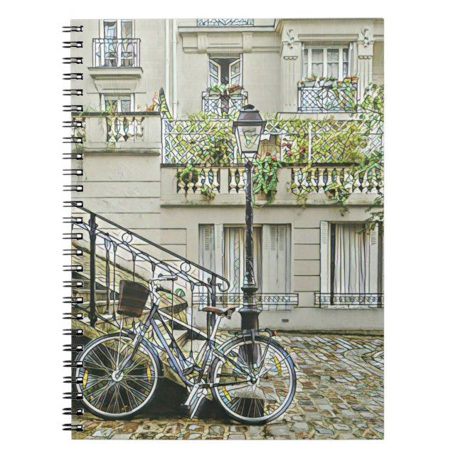 Mountainbike-Geschenke Notizblock (Vorderseite)