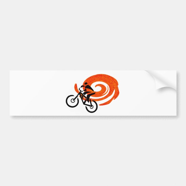 MOUNTAINBIKE GROSSARTIG AUTOAUFKLEBER (Vorne)