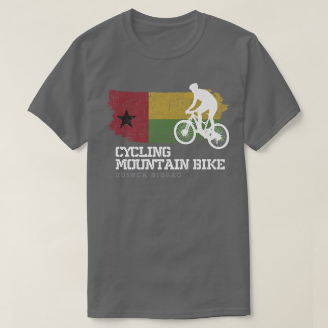 Mountainbike Guinea Bissau T-Shirt (Design vorne)