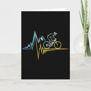 Mountainbike-Herzschlag Lustiges Radfahren _2  Karte