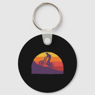 Mountainbike-Kunst für Männer Frauen Mtb Biker Mou Schlüsselanhänger