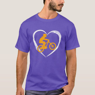 Mountainbike-Liebesmädchen T-Shirt