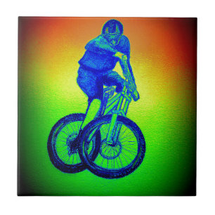 Mountainbike Llandegla mtb bmx Fliese