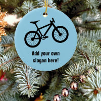 Mountainbike-Logo für die Strecke und das Gelände