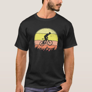 Mountainbike Mountainbike MTB Teile Zahnrad T-Shirt