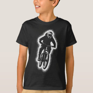 Mountainbike Mtb Biker Jungen Kinder Downhill Biki T-Shirt