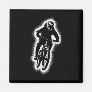 Mountainbike Mtb Biker Jungen Kinder Downhill-Fahr Magnet