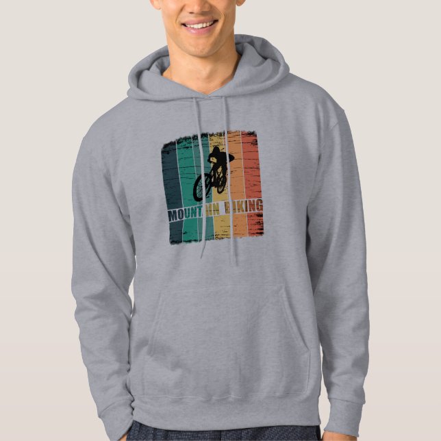 Mountainbike Mtb Hoodie (Vorderseite)