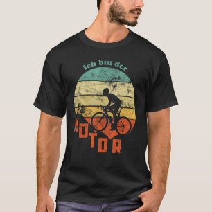 Mountainbike Mtb I bin der Motor Cyclist E Biker F T-Shirt