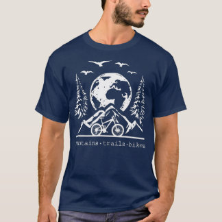 Mountainbike, MTB, Mountain Trails Bikes T-Shirt
