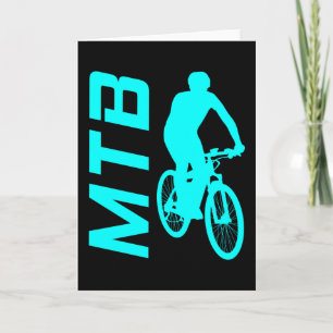 Mountainbike MTB Mountainbike Biker Geschenk Karte