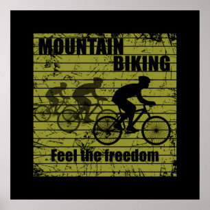 Mountainbike MTB Poster