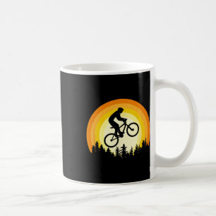 Mountainbike MTB Retro-Radfahrer Männer Frauen Kin Kaffeetasse